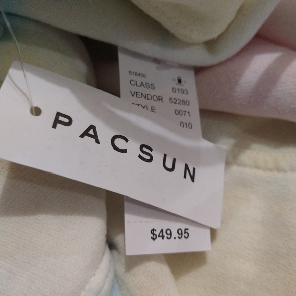 PacSun Tie-Dyed Hoodie Sweatshirt Mens - Picture 7 of 7